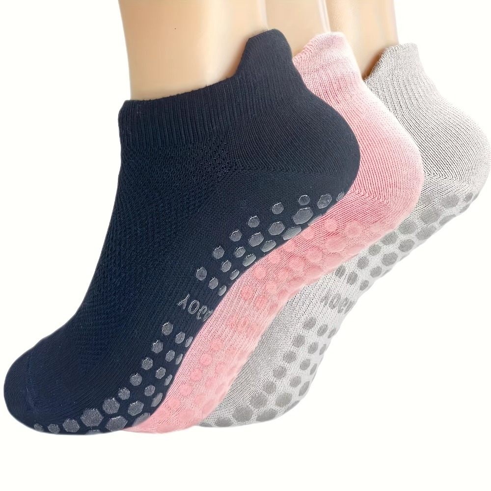 Medias Para Pilates Y Yoga - 3 pary damskich skarpet do jogi,